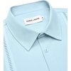 image:imageAlimens amp Gentle Mens Cuban Guayabera Shirts Short Sleeve Button Down Shirts for Men Summer Beach WeddingBlue