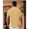 image:imageAlimens amp Gentle Mens Cuban Guayabera Shirts Short Sleeve Button Down Shirts for Men Summer Beach WeddingYellow