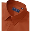 image:imageAlimens amp Gentle Mens Dress Shirt Regular Fit Stretch Stain Shield Long Sleeve Solid Business Wedding Button Down ShirtsBurnt Orange