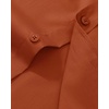 image:imageAlimens amp Gentle Mens Dress Shirt Regular Fit Stretch Stain Shield Long Sleeve Solid Business Wedding Button Down ShirtsBurnt Orange