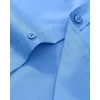 image:imageAlimens amp Gentle Mens Dress Shirt Regular Fit Stretch Stain Shield Long Sleeve Solid Business Wedding Button Down ShirtsClassic Blue