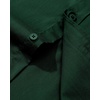 image:imageAlimens amp Gentle Mens Dress Shirt Regular Fit Stretch Stain Shield Long Sleeve Solid Business Wedding Button Down ShirtsDark Green