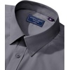 image:imageAlimens amp Gentle Mens Dress Shirt Regular Fit Stretch Stain Shield Long Sleeve Solid Business Wedding Button Down ShirtsDark Grey