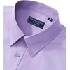 image:imageAlimens amp Gentle Mens Dress Shirt Regular Fit Stretch Stain Shield Long Sleeve Solid Business Wedding Button Down ShirtsLavender