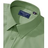 image:imageAlimens amp Gentle Mens Dress Shirt Regular Fit Stretch Stain Shield Long Sleeve Solid Business Wedding Button Down ShirtsLight  Green