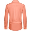 image:imageAlimens amp Gentle Mens Dress Shirt Regular Fit Stretch Stain Shield Long Sleeve Solid Business Wedding Button Down ShirtsLight  Orange