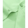 image:imageAlimens amp Gentle Mens Dress Shirt Regular Fit Stretch Stain Shield Long Sleeve Solid Business Wedding Button Down ShirtsMint Green