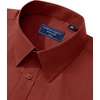 image:imageAlimens amp Gentle Mens Dress Shirt Regular Fit Stretch Stain Shield Long Sleeve Solid Business Wedding Button Down ShirtsPersimmon Red