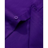 image:imageAlimens amp Gentle Mens Dress Shirt Regular Fit Stretch Stain Shield Long Sleeve Solid Business Wedding Button Down ShirtsPurple