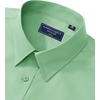 image:imageAlimens amp Gentle Mens Dress Shirt Regular Fit Stretch Stain Shield Long Sleeve Solid Business Wedding Button Down ShirtsSage Green