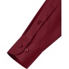 image:imageAlimens amp Gentle Mens Dress Shirts Long Sleeve WrinkleFree Stretch Shirts Solid Formal Button Down Shirt with PocketBurgundy