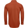 image:imageAlimens amp Gentle Mens Dress Shirts Long Sleeve WrinkleFree Stretch Shirts Solid Formal Button Down Shirt with PocketBurnt Orange
