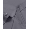 image:imageAlimens amp Gentle Mens Dress Shirts Long Sleeve WrinkleFree Stretch Shirts Solid Formal Button Down Shirt with PocketDark Grey