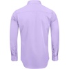 image:imageAlimens amp Gentle Mens Dress Shirts Long Sleeve WrinkleFree Stretch Shirts Solid Formal Button Down Shirt with PocketLavender Purple