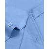 image:imageAlimens amp Gentle Mens Dress Shirts Long Sleeve WrinkleFree Stretch Shirts Solid Formal Button Down Shirt with PocketMisty Blue