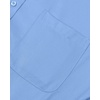 image:imageAlimens amp Gentle Mens Dress Shirts Long Sleeve WrinkleFree Stretch Shirts Solid Formal Button Down Shirt with PocketMisty Blue