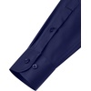 image:imageAlimens amp Gentle Mens Dress Shirts Long Sleeve WrinkleFree Stretch Shirts Solid Formal Button Down Shirt with PocketNavy Blue