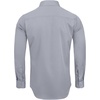 image:imageAlimens amp Gentle Mens Dress Shirts Long Sleeve WrinkleFree Stretch Shirts Solid Formal Button Down Shirt with PocketSilver