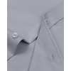 image:imageAlimens amp Gentle Mens Dress Shirts Long Sleeve WrinkleFree Stretch Shirts Solid Formal Button Down Shirt with PocketSilver