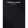 image:imageAlimens amp Gentle Mens Premium Dress Shirts  Mulberry Silk Modal Performance Wrinkle Free Button Down ShirtBlack