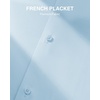 image:imageAlimens amp Gentle Mens Premium Dress Shirts  Mulberry Silk Modal Performance Wrinkle Free Button Down ShirtBlue