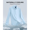 image:imageAlimens amp Gentle Mens Premium Dress Shirts  Mulberry Silk Modal Performance Wrinkle Free Button Down ShirtBlue