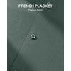 image:imageAlimens amp Gentle Mens Premium Dress Shirts  Mulberry Silk Modal Performance Wrinkle Free Button Down ShirtGreen