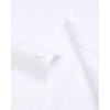 image:imageAlimens amp Gentle Mens Shirts Casual Button Down Shirts Beach Vintage Knit Short Sleeve Polo Shirt for Men04white