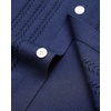 image:imageAlimens amp Gentle Mens Shirts Casual Button Down Shirts Beach Vintage Knit Short Sleeve Polo Shirt for Men15navy Blue