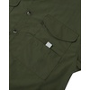 image:imageAlimens amp Gentle Short Sleeve Fishing Shirt Wicking Fabric Sun Protection Casual Button Down ShirtsArmy Green
