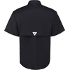 image:imageAlimens amp Gentle Short Sleeve Fishing Shirt Wicking Fabric Sun Protection Casual Button Down ShirtsBlack