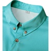 image:imageAlimens amp Gentle Short Sleeve Fishing Shirt Wicking Fabric Sun Protection Casual Button Down ShirtsBlue Green
