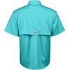 image:imageAlimens amp Gentle Short Sleeve Fishing Shirt Wicking Fabric Sun Protection Casual Button Down ShirtsBlue Green