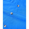 image:imageAlimens amp Gentle Short Sleeve Fishing Shirt Wicking Fabric Sun Protection Casual Button Down ShirtsBright Blue