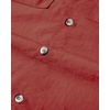 image:imageAlimens amp Gentle Short Sleeve Fishing Shirt Wicking Fabric Sun Protection Casual Button Down ShirtsBurgundy
