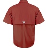 image:imageAlimens amp Gentle Short Sleeve Fishing Shirt Wicking Fabric Sun Protection Casual Button Down ShirtsBurgundy
