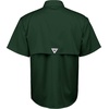 image:imageAlimens amp Gentle Short Sleeve Fishing Shirt Wicking Fabric Sun Protection Casual Button Down ShirtsDark Green