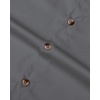 image:imageAlimens amp Gentle Short Sleeve Fishing Shirt Wicking Fabric Sun Protection Casual Button Down ShirtsDark Grey