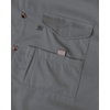 image:imageAlimens amp Gentle Short Sleeve Fishing Shirt Wicking Fabric Sun Protection Casual Button Down ShirtsDark Grey