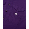 image:imageAlimens amp Gentle Short Sleeve Fishing Shirt Wicking Fabric Sun Protection Casual Button Down ShirtsDark Purple