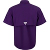 image:imageAlimens amp Gentle Short Sleeve Fishing Shirt Wicking Fabric Sun Protection Casual Button Down ShirtsDark Purple