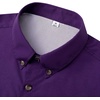 image:imageAlimens amp Gentle Short Sleeve Fishing Shirt Wicking Fabric Sun Protection Casual Button Down ShirtsDark Purple