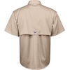image:imageAlimens amp Gentle Short Sleeve Fishing Shirt Wicking Fabric Sun Protection Casual Button Down ShirtsKhaki
