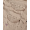 image:imageAlimens amp Gentle Short Sleeve Fishing Shirt Wicking Fabric Sun Protection Casual Button Down ShirtsKhaki