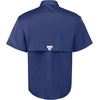 image:imageAlimens amp Gentle Short Sleeve Fishing Shirt Wicking Fabric Sun Protection Casual Button Down ShirtsNavy