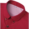 image:imageAlimens amp Gentle Short Sleeve Fishing Shirt Wicking Fabric Sun Protection Casual Button Down ShirtsRed