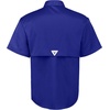 image:imageAlimens amp Gentle Short Sleeve Fishing Shirt Wicking Fabric Sun Protection Casual Button Down ShirtsRoyal Blue