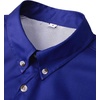image:imageAlimens amp Gentle Short Sleeve Fishing Shirt Wicking Fabric Sun Protection Casual Button Down ShirtsRoyal Blue