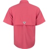 image:imageAlimens amp Gentle Short Sleeve Fishing Shirt Wicking Fabric Sun Protection Casual Button Down ShirtsSalmon