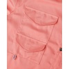 image:imageAlimens amp Gentle Short Sleeve Fishing Shirt Wicking Fabric Sun Protection Casual Button Down ShirtsSalmon Pink